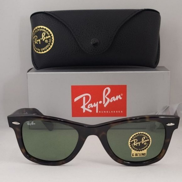 Ray Ban Wayfarer Tortoise RB2140 - Picture 1 of 8